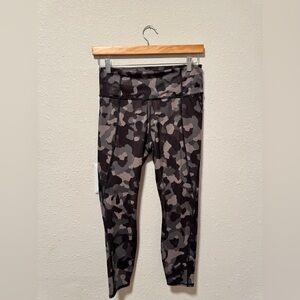 Athleta Gray Camouflage Leggings